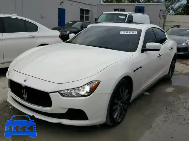 2016 MASERATI GHIBLI S ZAM57RSA3G1173135 зображення 1