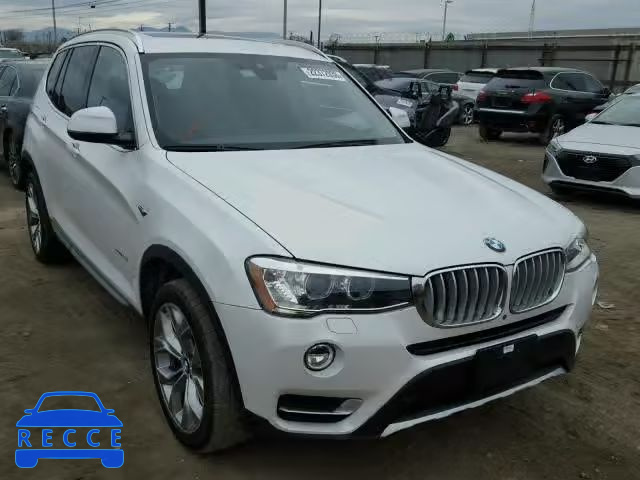 2016 BMW X3 XDRIVE3 5UXWX7C53G0S17928 зображення 0