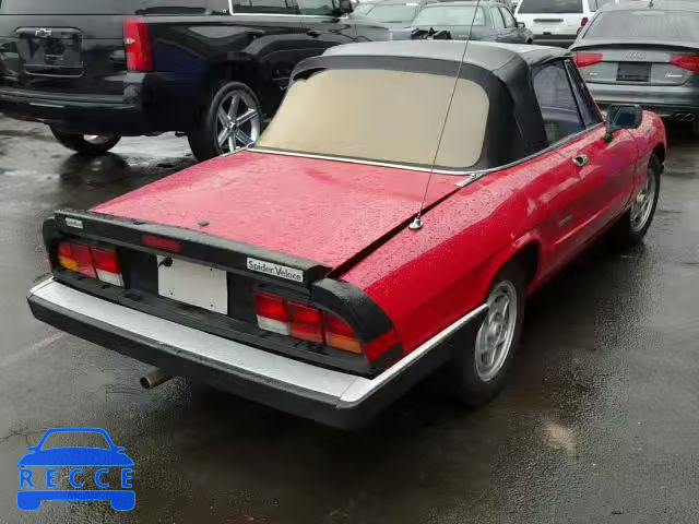 1987 ALFA ROMEO SPIDER VEL ZARBA5589H1048769 зображення 3