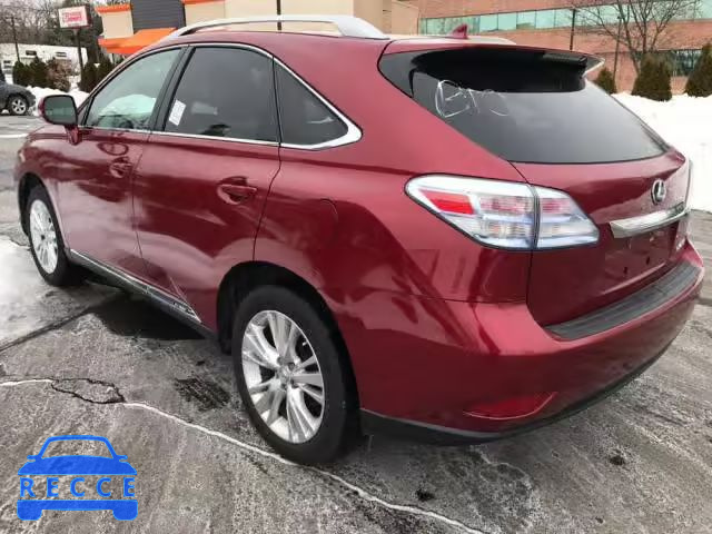 2012 LEXUS RX 450 JTJBC1BA4C2432799 image 2