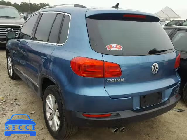 2017 VOLKSWAGEN TIGUAN WOL WVGRV7AX7HW503137 image 2