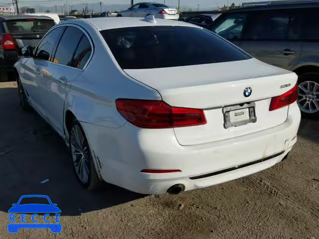 2017 BMW 530 I WBAJA5C32HWA35135 image 2