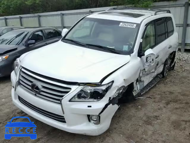 2014 LEXUS LX 570 JTJHY7AX2E4152357 image 1