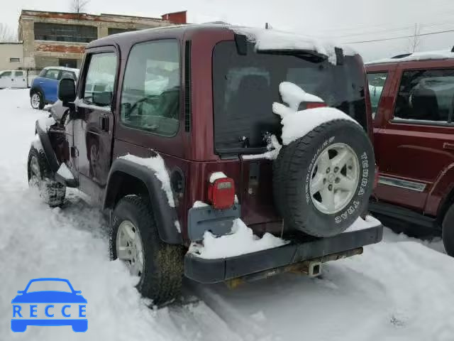 2003 JEEP WRANGLER C 1J4FA39S23P333898 Bild 2