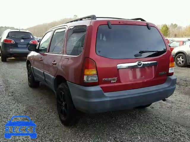 2003 MAZDA TRIBUTE DX 4F2YZ02B13KM14551 image 2