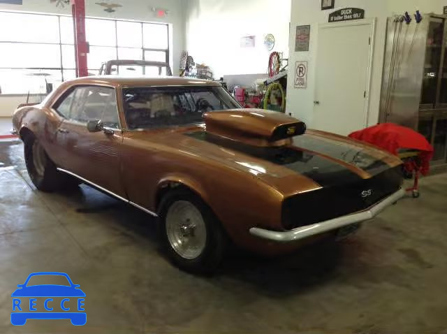 1968 CHEVROLET CAMARO 124378N339353 зображення 0