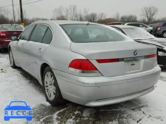 2002 BMW 745 LI WBAGN63472DR06799 image 2