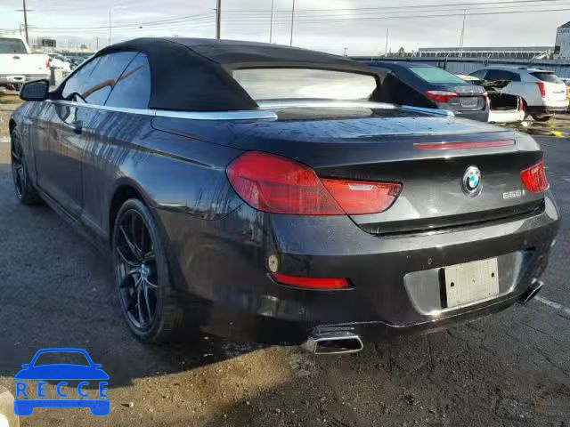 2012 BMW 650 I WBALZ3C59CDL71910 зображення 2