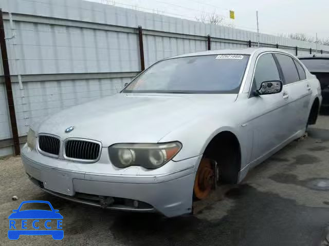 2002 BMW 745 LI WBAGN63422DR05088 зображення 1