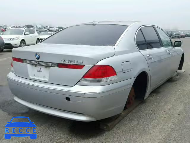 2002 BMW 745 LI WBAGN63422DR05088 зображення 3