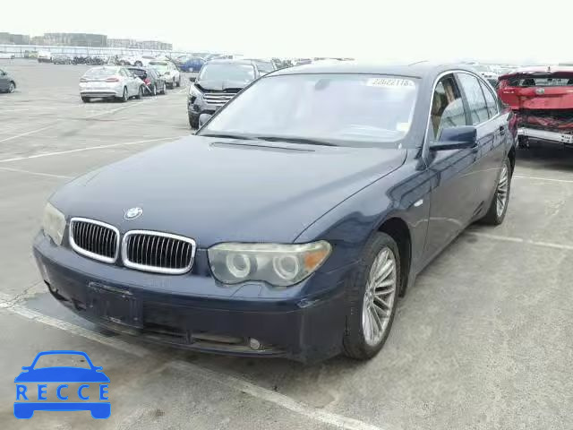 2004 BMW 745 I WBAGL63434DP71703 зображення 1