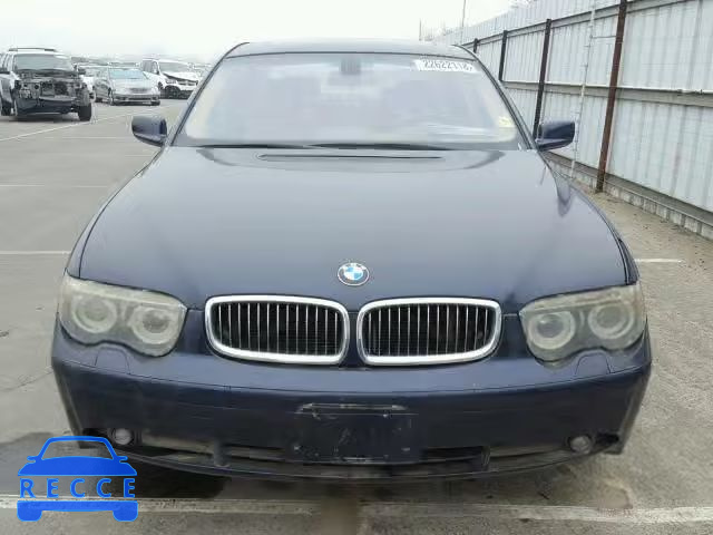 2004 BMW 745 I WBAGL63434DP71703 image 8
