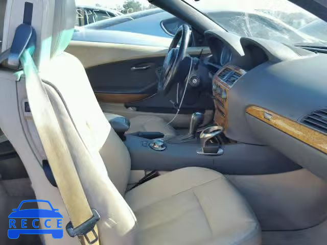 2004 BMW 645 CI AUT WBAEK73414B322774 image 4