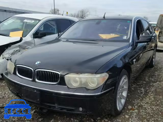 2004 BMW 745 LI WBAGN63544DS54753 Bild 1