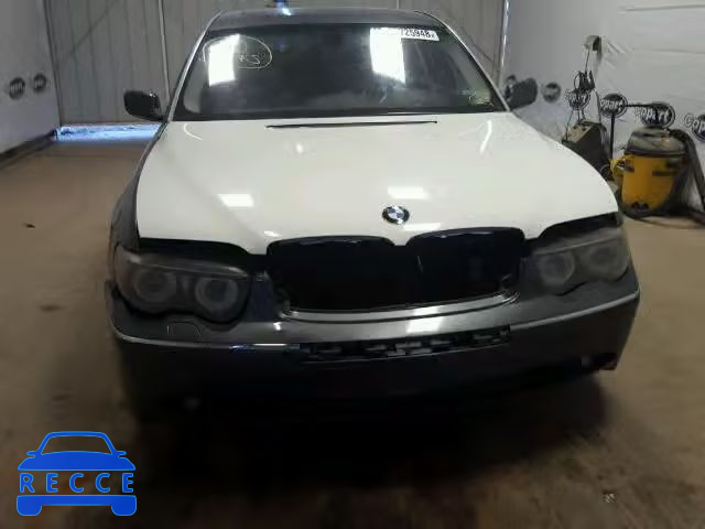 2004 BMW 745 LI WBAGN63524DS51835 зображення 8