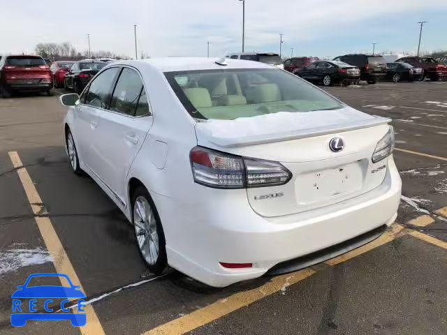 2010 LEXUS HS 250H JTHBB1BA9A2031718 image 2