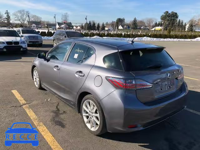 2013 LEXUS CT 200 JTHKD5BHXD2128459 image 2