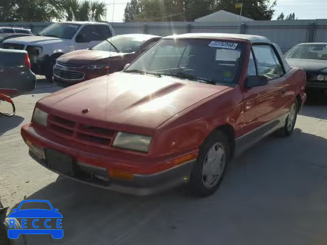 1991 DODGE SHADOW ES 3B3XP65J1MT025207 зображення 1