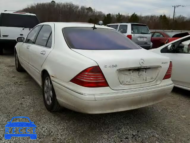 2003 MERCEDES-BENZ S 430 4MAT WDBNG83J43A332430 зображення 2