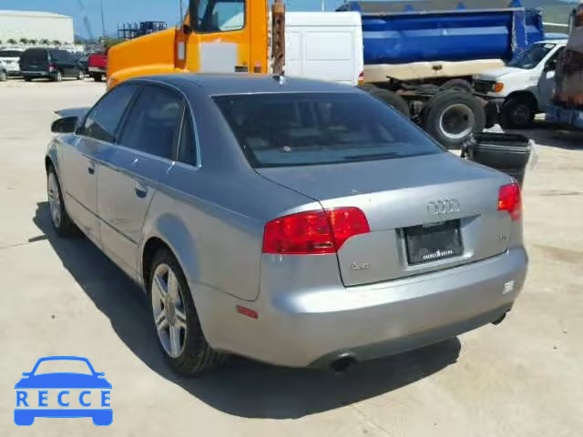 2007 AUDI A4 2 WAUAF78E67A114081 зображення 8