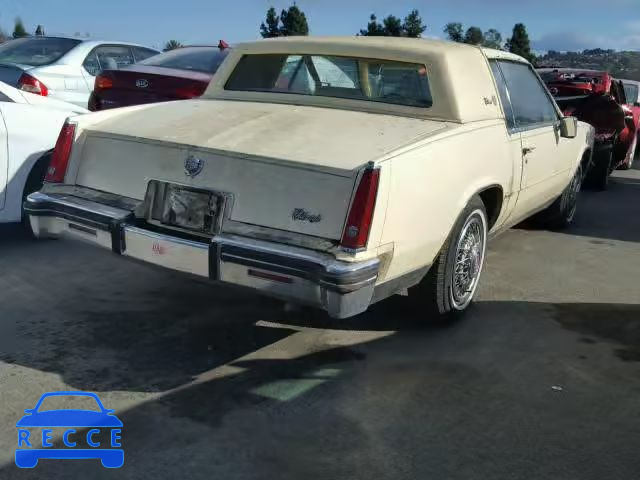 1984 CADILLAC ELDORADO 1G6AL578XEE630187 image 3