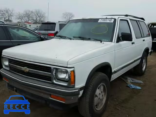 1991 CHEVROLET BLAZER S10 1GNDT13Z8M2207830 image 1