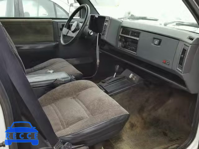 1991 CHEVROLET BLAZER S10 1GNDT13Z8M2207830 image 4