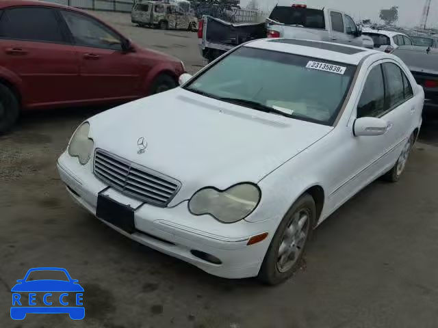 2001 MERCEDES-BENZ C 320 WDBRF64J81F112702 image 1