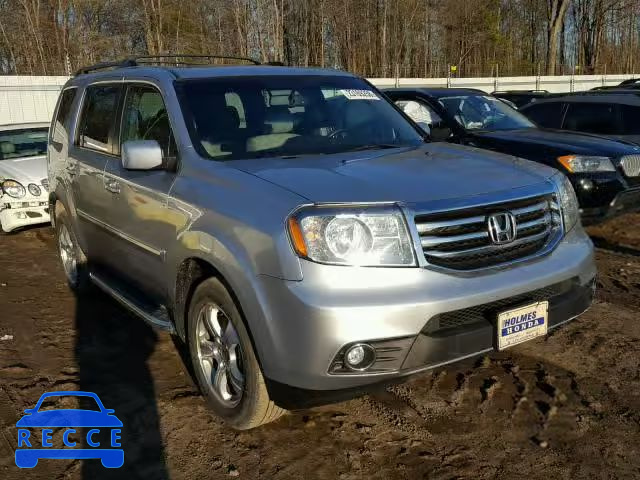 2014 HONDA PILOT EXLN 5FNYF3H74EB017512 image 0