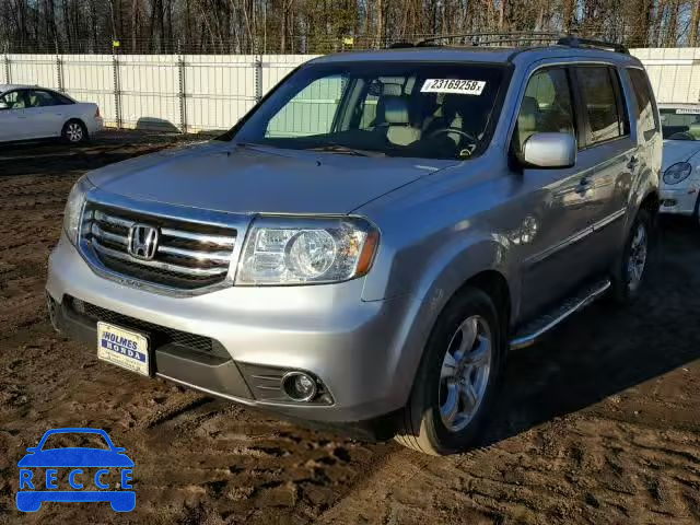 2014 HONDA PILOT EXLN 5FNYF3H74EB017512 image 1