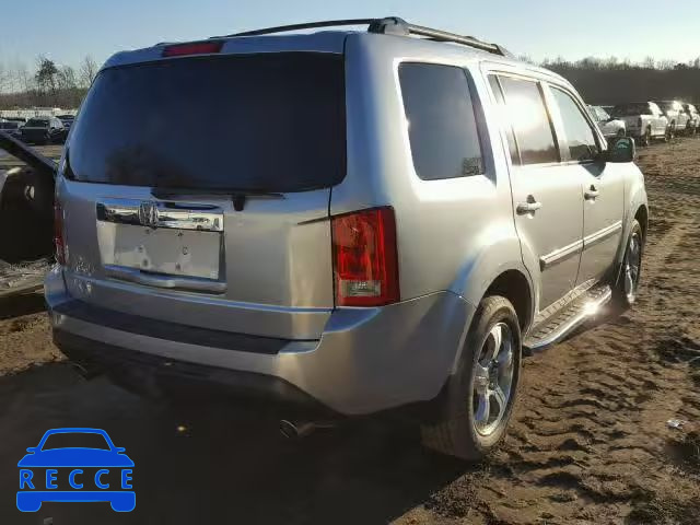 2014 HONDA PILOT EXLN 5FNYF3H74EB017512 image 3