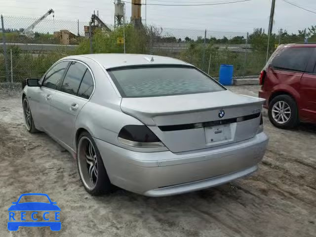 2005 BMW 745 I WBAGL63575DP76672 Bild 2
