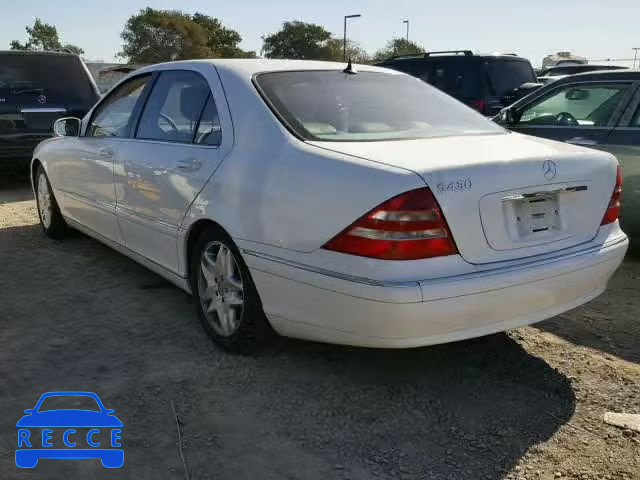 2001 MERCEDES-BENZ S 430 WDBNG70J51A156080 image 2