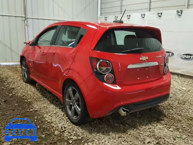 2015 CHEVROLET SONIC RS 1G1JH6SB9F4128326 image 2