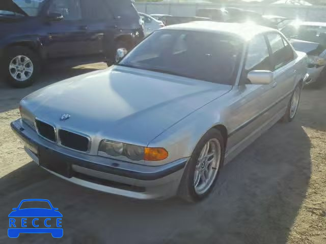 2000 BMW 740 I AUTO WBAGG8343YDN75654 image 1
