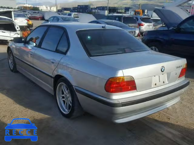 2000 BMW 740 I AUTO WBAGG8343YDN75654 image 2