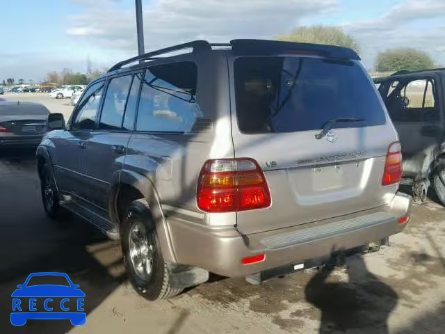 2001 TOYOTA LAND CRUIS JTEHT05J912009261 image 2