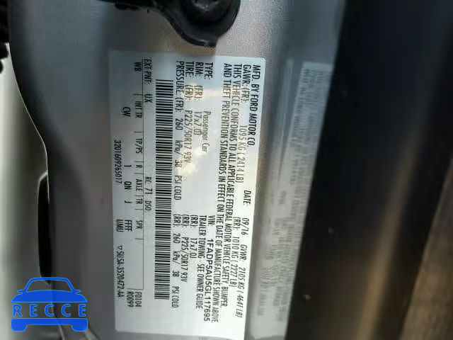 2016 FORD C-MAX SE 1FADP5AU5GL117695 image 9