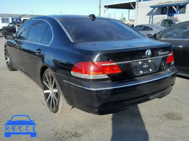 2008 BMW 750 LI WBAHN83538DT87395 зображення 2