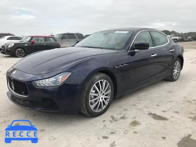 2014 MASERATI GHIBLI S ZAM57RTAXE1081385 image 1