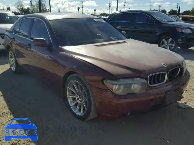 2002 BMW 745 I WBAGL63482DP55297 Bild 0