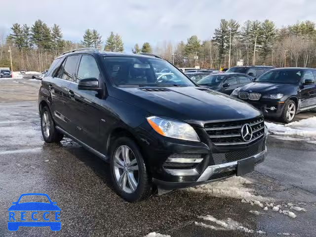 2012 MERCEDES-BENZ ML 350 BLU 4JGDA2EB5CA025393 зображення 0