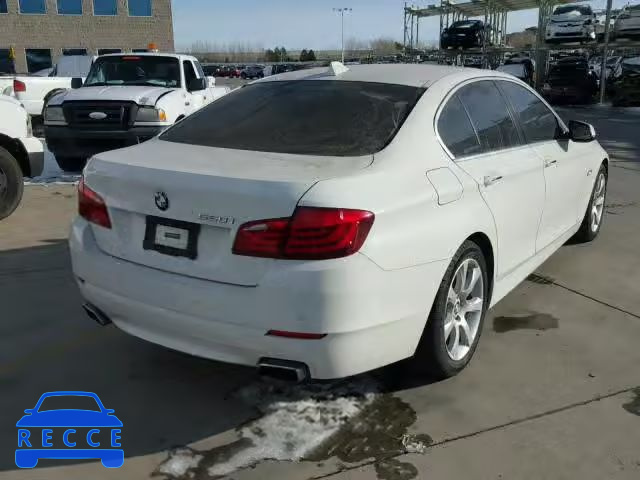 2013 BMW 550 I WBAFR9C5XDD226621 image 3