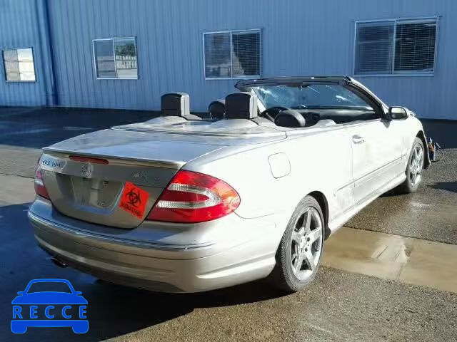 2005 MERCEDES-BENZ CLK 500 WDBTK75G95T043200 зображення 3