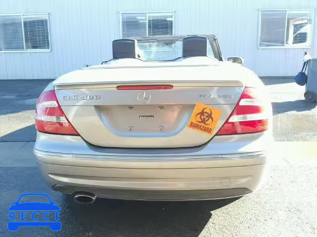 2005 MERCEDES-BENZ CLK 500 WDBTK75G95T043200 зображення 8