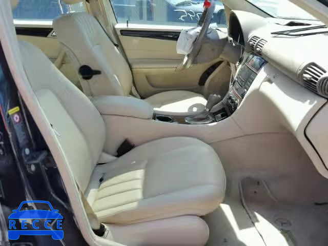 2007 MERCEDES-BENZ C 280 4MAT WDBRF92H17F877339 зображення 4