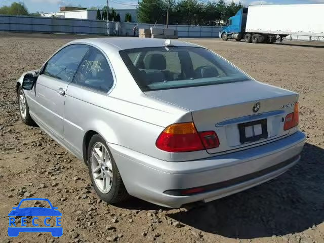 2004 BMW 325 CI WBABD33404PL04422 image 2