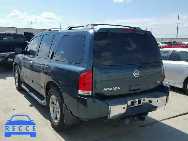 2005 NISSAN ARMADA SE 5N1AA08A35N740016 Bild 2