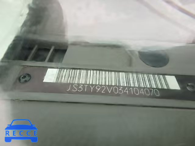 2003 SUZUKI XL7 PLUS JS3TY92V034104070 image 9