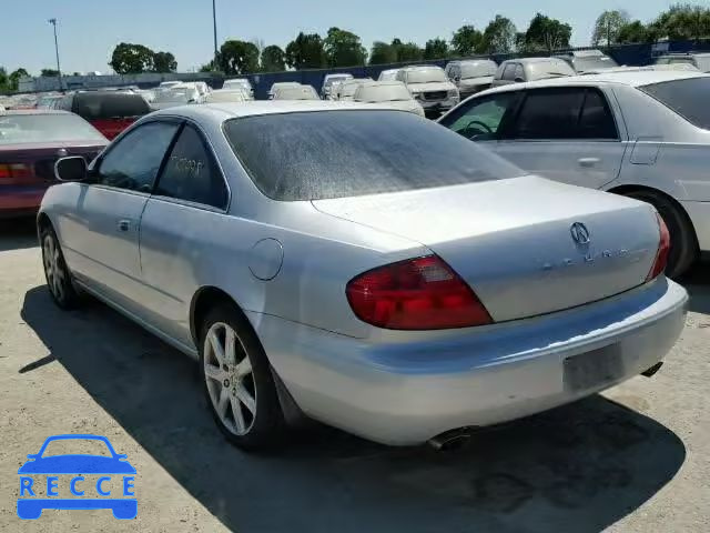 2001 ACURA 3.2CL TYPE 19UYA42711A025889 image 2